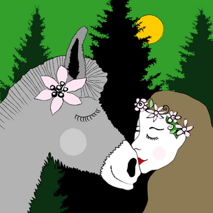 Ein Sommernachtsraum, Shakespear Piktogramm: Ein Sommernachtsraum, Shakespear
